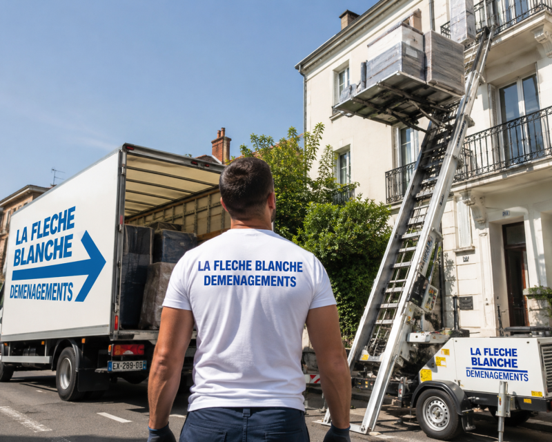 Déménageur professionnel à Tassin la Demi Lune avec monte meubles :  sécurité, efficacité, rapidité