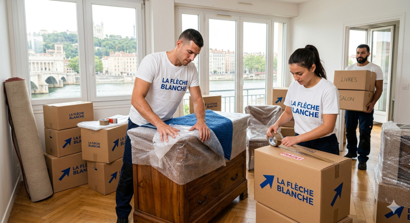 Entreprise déménagement Lyon & Dardilly