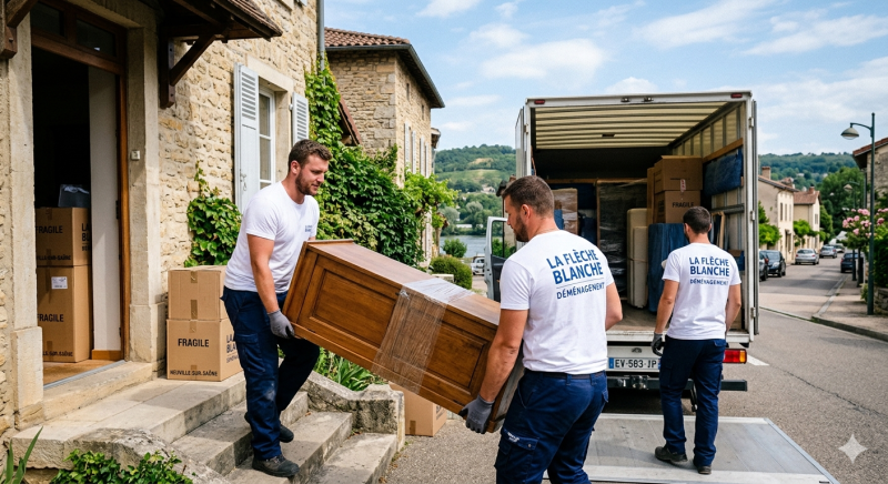 Déménageur Neuville sur Saône