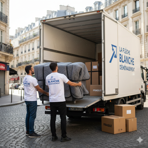 Déménagement appartement Lyon 69004  monte meubles nécessaire car accès rue étroite  avec un déménageur professionnel 
