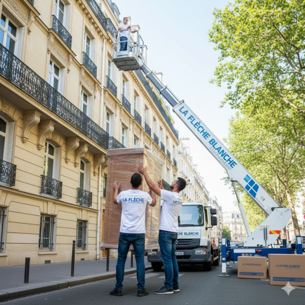 Déménagement avec monte meubles AMBÉRIEUX-D'AZERGUES 69480 avec un déménageur professionnel