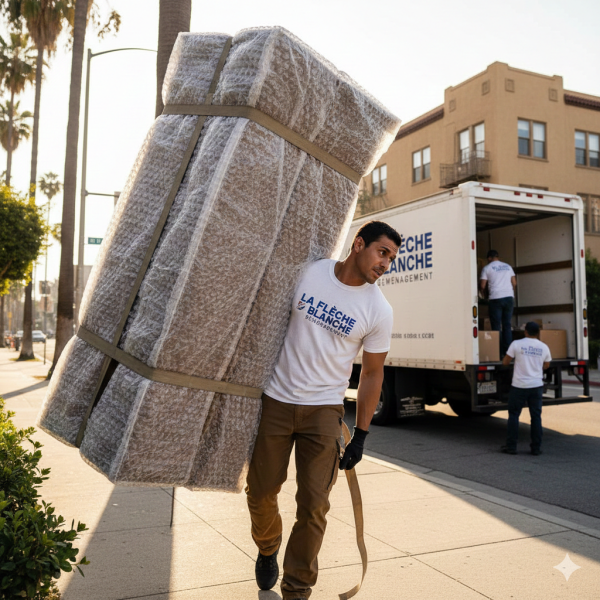 Déménageur professionnel à L'ARBRESLE 69210 pour un déménagement en urgence 
