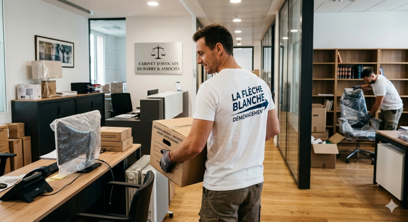 Déménagement d'entreprises avec un déménageur professionnel à Lyon 69 et dans le Rhône 69 