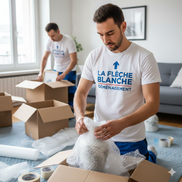 Déménageur professionnel à LUCENAY 69480 pour déménagement complet d'une maison de grande superficie avec dépendance