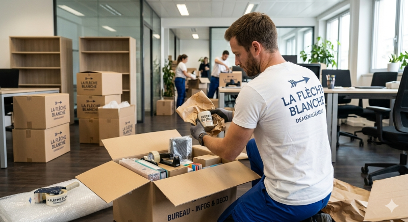 Déménagement entreprise clé en main avec un déménageur professionnel à Villeurbanne 69100