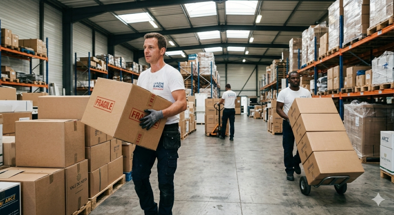 Déménagement bureaux et entrepôt grande superficie avec un déménageur professionnel à Saint-Fons 69190