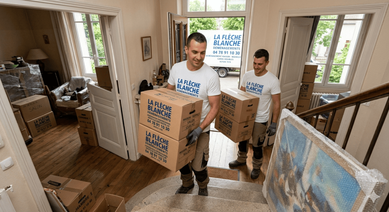 Déménagement de maison à NEUVILLE-SUR-SAÔNE 69 