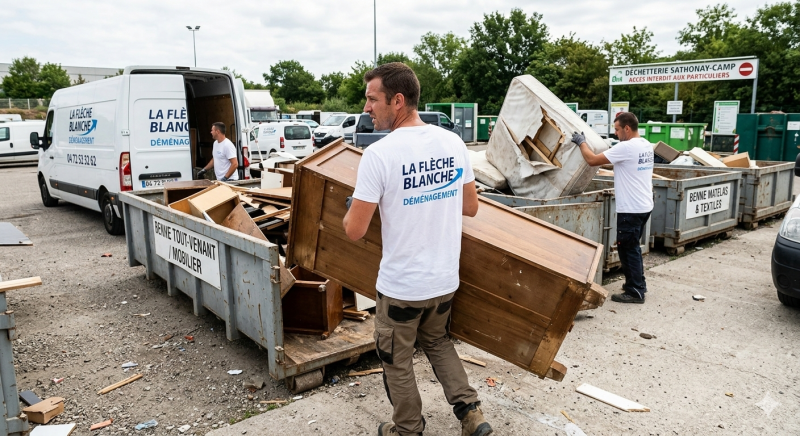 Déménagement entreprise avec curage du bâtiment avec un déménageur professionnel à Arnas 69400 :