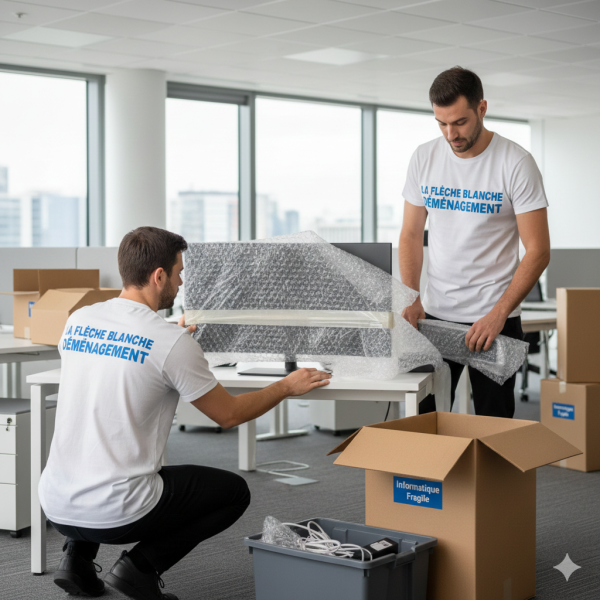 Déménageur Professionnel Lyon 69006 : Expert Déménagement d'Entreprise, Bureaux, Informatique et Garde-Meubles avec Solution Clé en Main