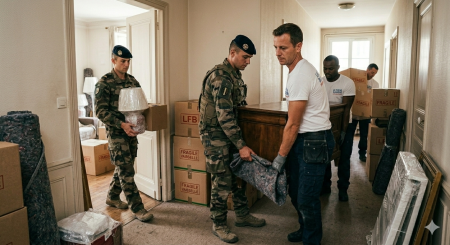 Notre zone d'activité pour ce service Services de transfert pour laboratoire avec stockage temporaire sous alarme et équipements sensibles