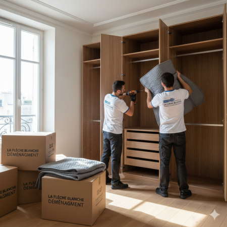 Notre zone d'activité pour ce service Fourniture de cartons de déménagement avec location de camion et possibilité d’emballage objets fragiles
