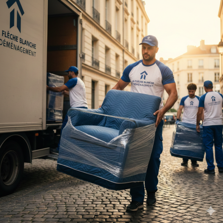 Notre zone d'activité pour ce service Déménagement objets de valeur et fragile pour particuliers à
