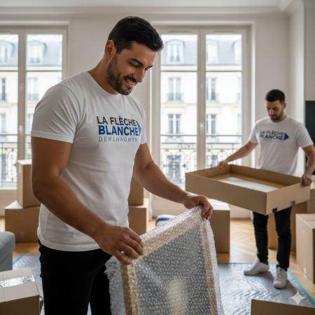 Notre zone d'activité pour ce service Déménagement objets de valeur et fragile pour particuliers à